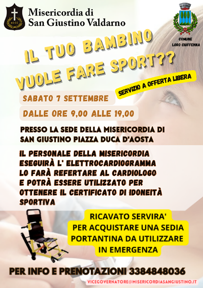 IL TUO BAMBINO VUOLE FARE SPORT??